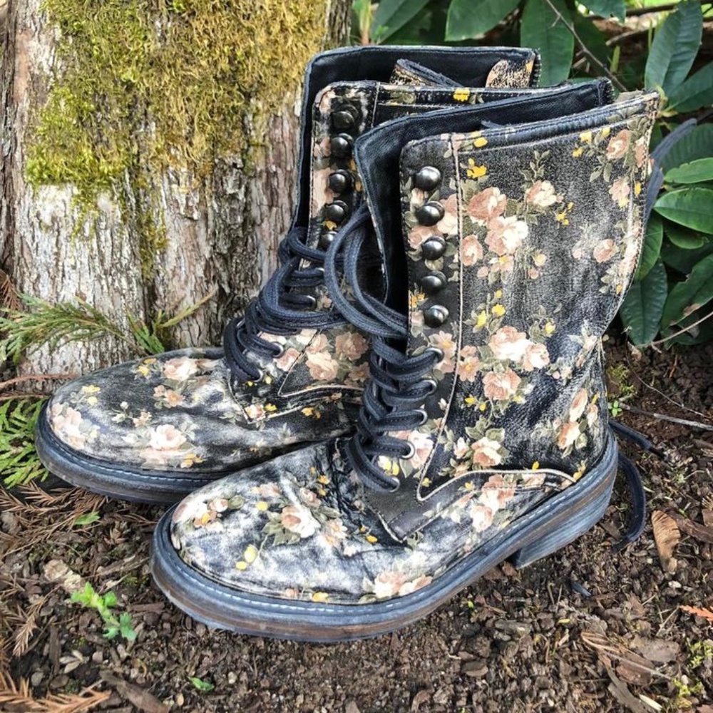 Free People Santa Fe Lace Up Boots